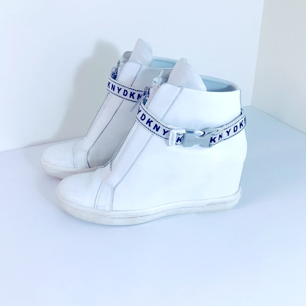 DKNY Caddie Wedge Sneakers